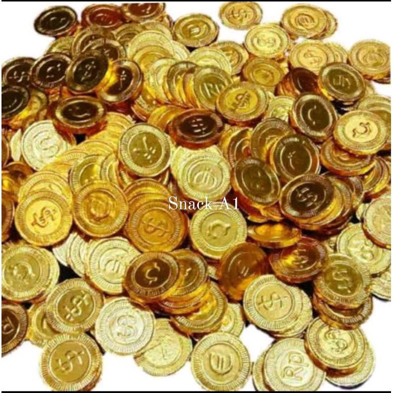 

COKLAT KOIN DoLar import (100gram)
