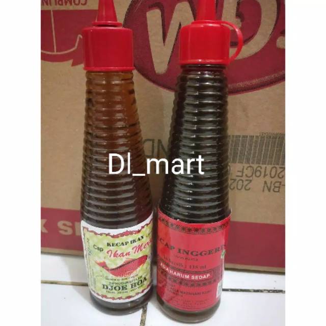 

Kecap Ikan Djoe Hoa / cap Ikan merah & Kecap Inggeris / Harum Sedap