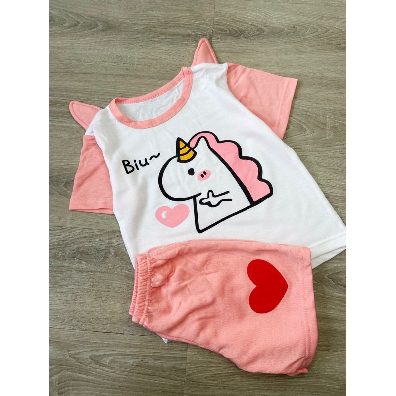 setelan anak perempuan /atasan + celana anak pink /setelan anak laki laki / baju tidur anak