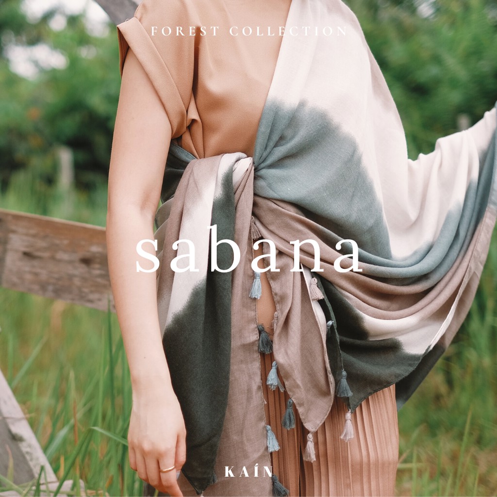 Sabana Shawl - Forest Collection