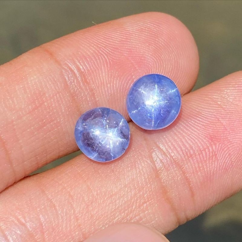 batu blue safir star srilanka natural asli ceylon bkn yakut ruby giok akik bacan zamrud topas pria