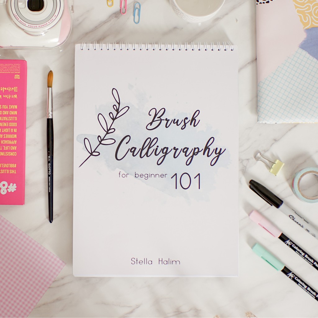 

# baru_ Kelas dan Buku Belajar Calligraphy - Brush Calligraphy 101