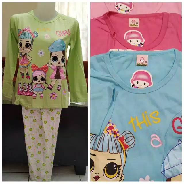 Baju Tidur LOL Girl