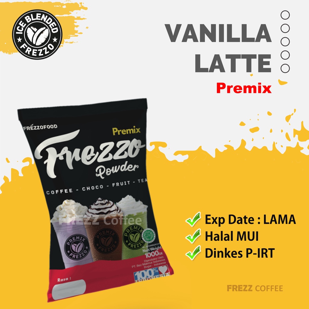 

PREMIX VANILLA LATTE 1000G / FREZZO POWDER