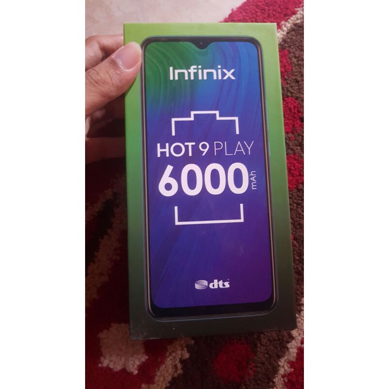 COD infinix hot 9 play baru garansi resmi android murah 4G 4 64GB 6000mAh infinix smart 5 2/32