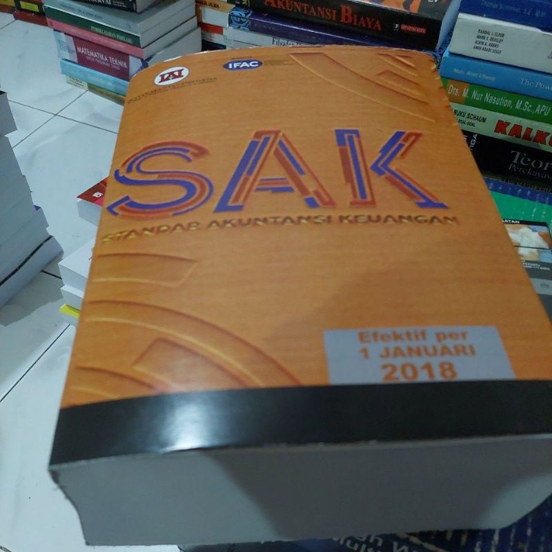 

SAK standar akuntansi keuangan efektif per 1 januari 2018