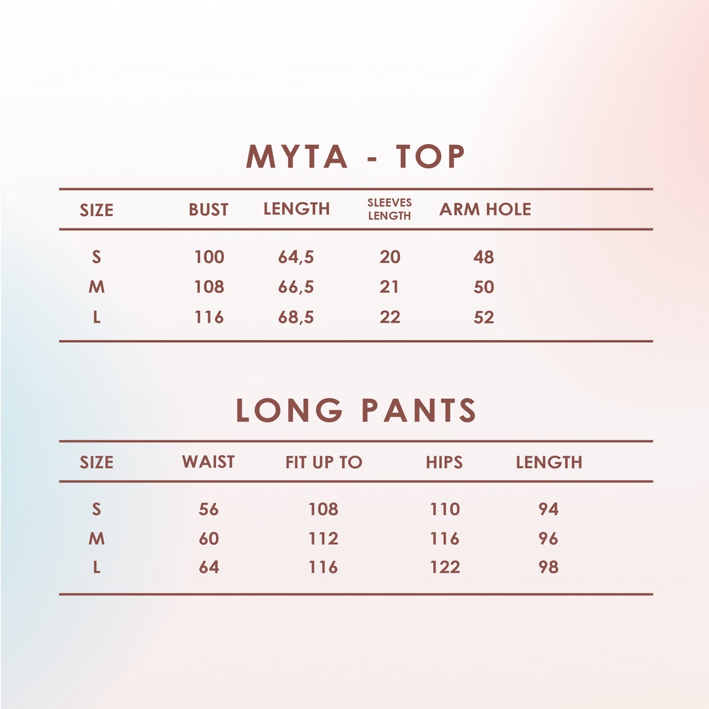 Cielyn - Myta Rayon Premium Piyama Wanita Dewasa Set