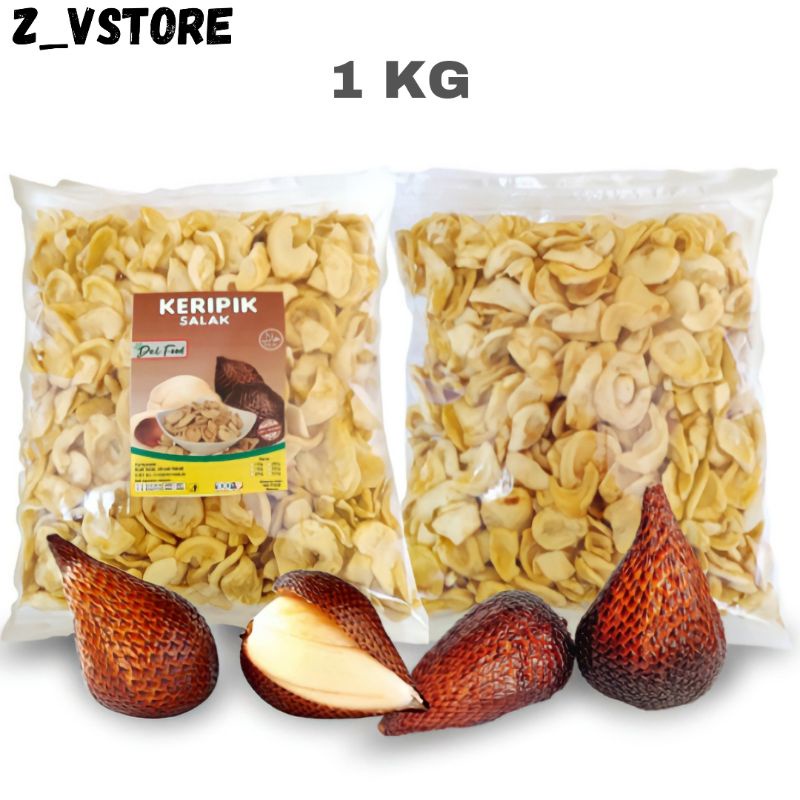 

Keripik Salak Apel Nangka Rambak Pisang Premium Quality Kualitas Export (1kg)