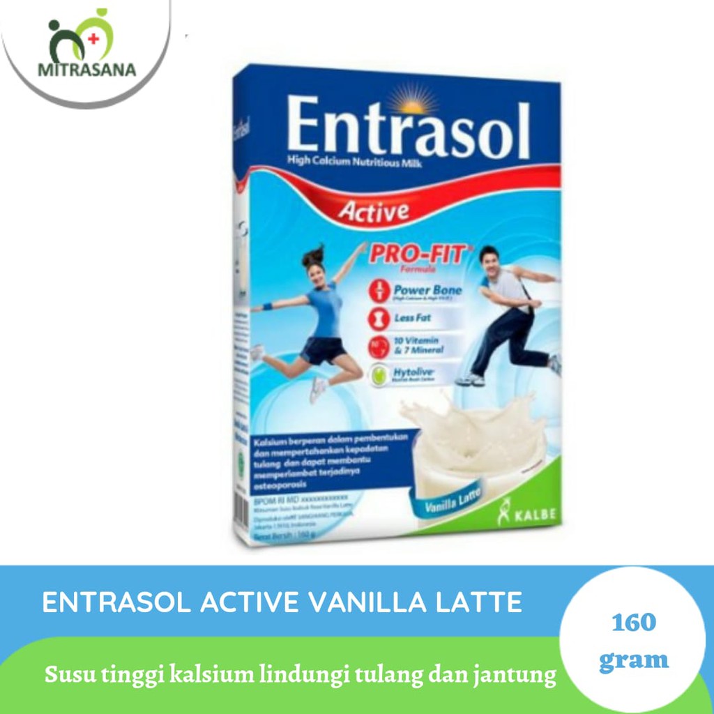 

Entrasol Active Vanilla Latte 160gr