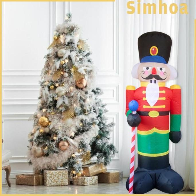 

Aksesoris Natal - Balon Tiup Bentuk Nutcracker 8 Kaki Untuk Dekorasi Natal / Halaman /