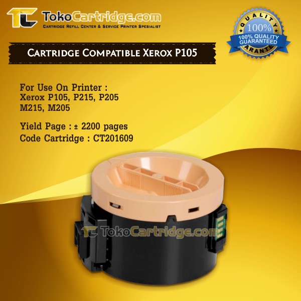 Cartridge Compatible Xerox P105 P215 P205 M215 M205 Monochrome Murah