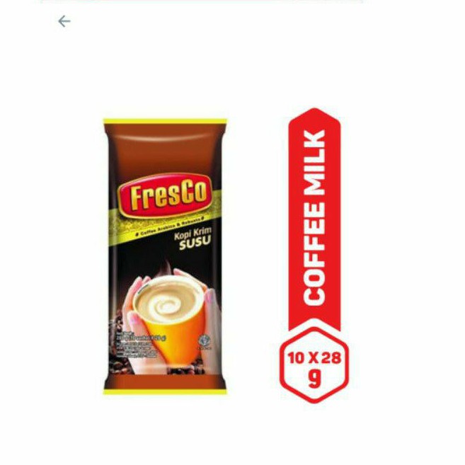 

FRESCO COFFEE MILK 10X28gr