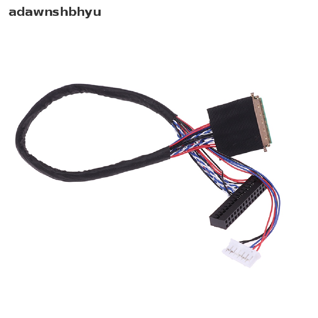 Adawnshbhyu 1PC New Arrival 40pin 1chanel 6bit Kabel Layar LVDS LCD LED Untuk Display