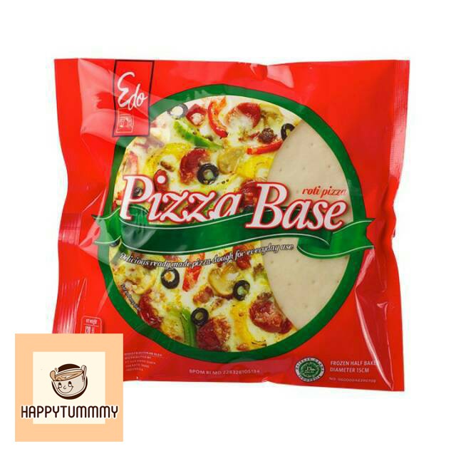 Pizza Base Edo (Diameter 15cm) adonan pizza tepung pizza kulit pizza