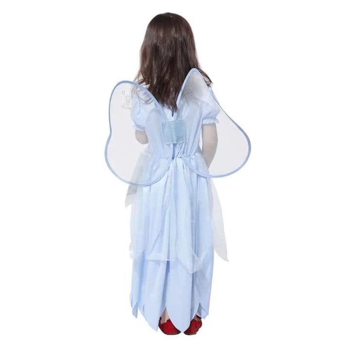 BLUE FAIRY ANGEL COSTUME anak balita haloween kostum natal malaikat