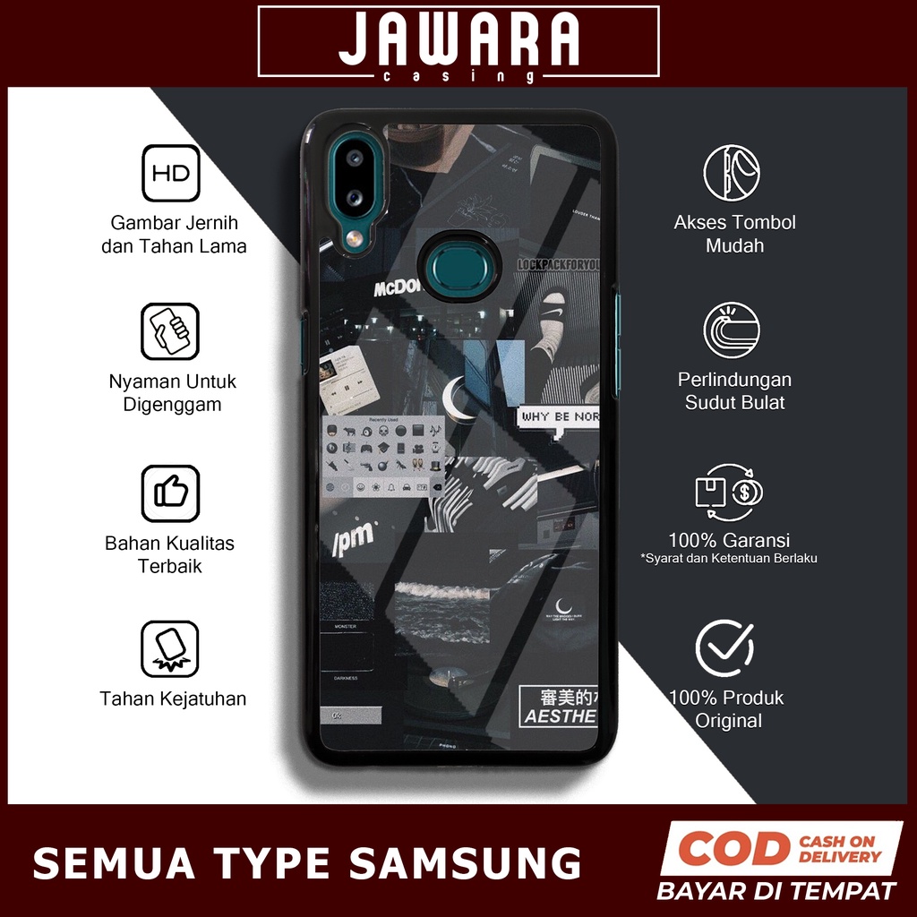 Case Samsung A10S Case Hp Samsung A10S Premium Glossy Jawara Casing [AEST] Casing Hp Samsung A10S Ae