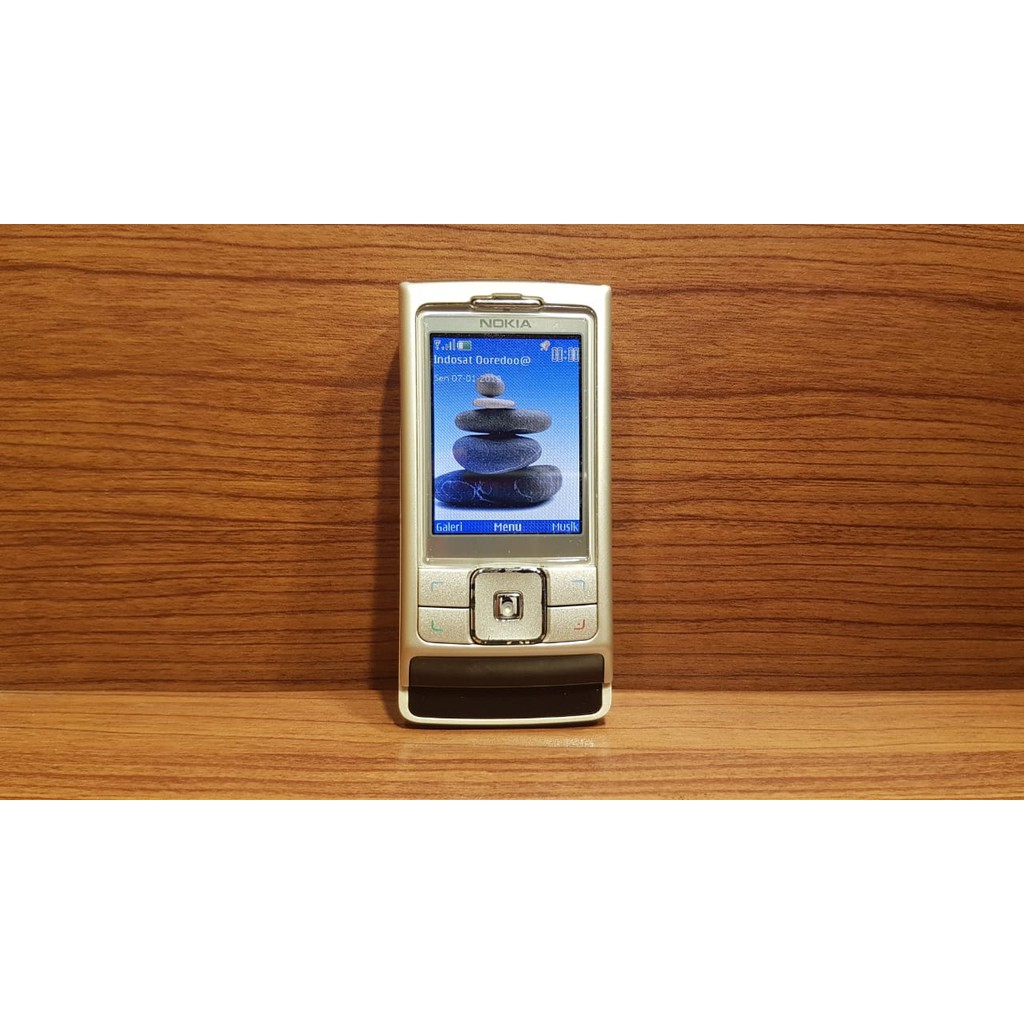 HP Handphone Nokia Symbian 6270 Slide 1st Nokia Stereo Original IMEI Tembus Jadul Lama