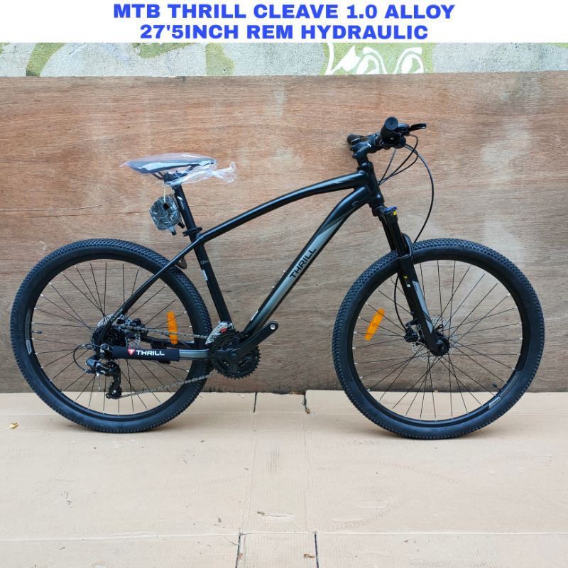 Sepeda Gunung Thrill Cleave 1.0 Alloy 27'5Inch Rem hydraulic