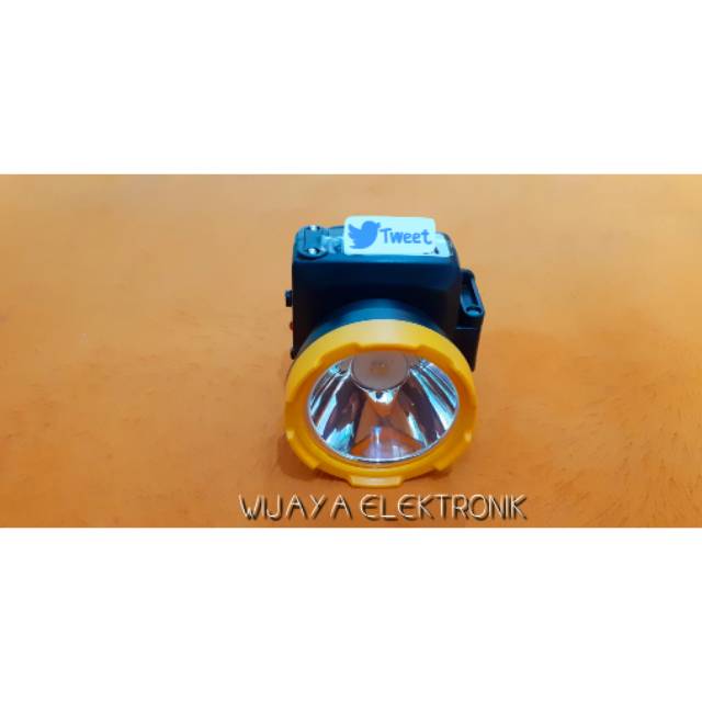 Senter Kepala Murah Push On LED HL 2303 3 Watt Super Bright