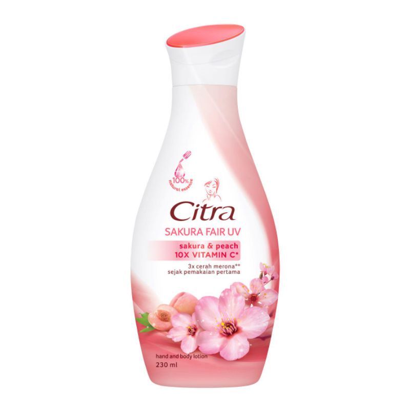 Citra Hand and Body Lotion Sakura Fair UV 230ml
