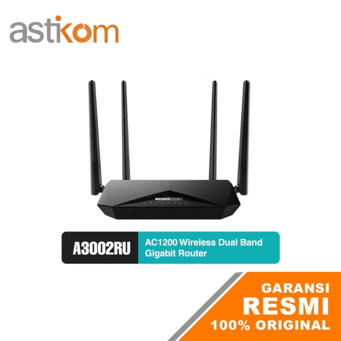 TOTOLINK A3002RU AC1200 WIRELESS DUAL BAND GIGABIT ROUTER