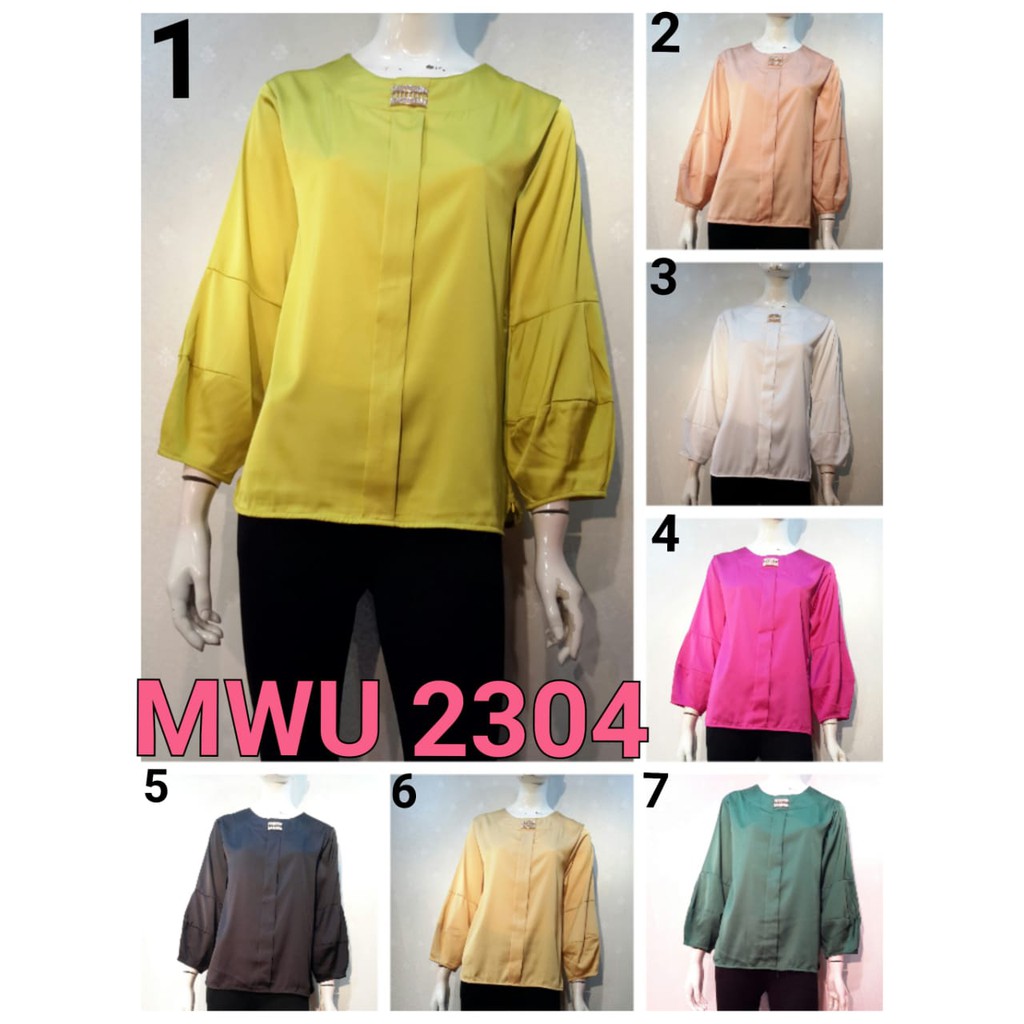 [MWU 2304] Blus / Blouse / Baju Murah