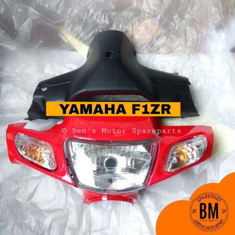 Batok Kepala Depan FizR / Batok Set Lampu Depan Lampu Sein F1ZR - MERAH