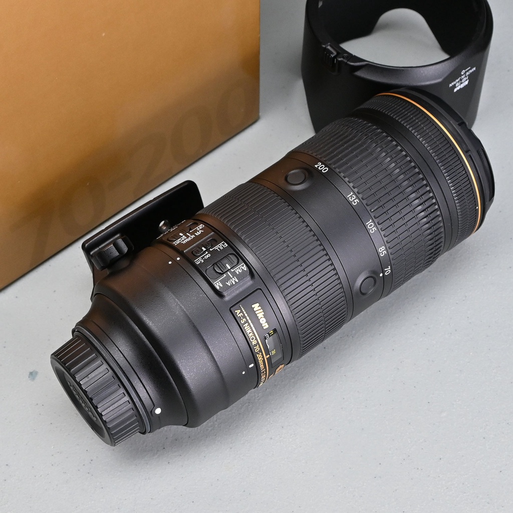 Nikon AFS Nikkor 70-200mm F2.8E FL ED VR Bekas Display Like New Banget