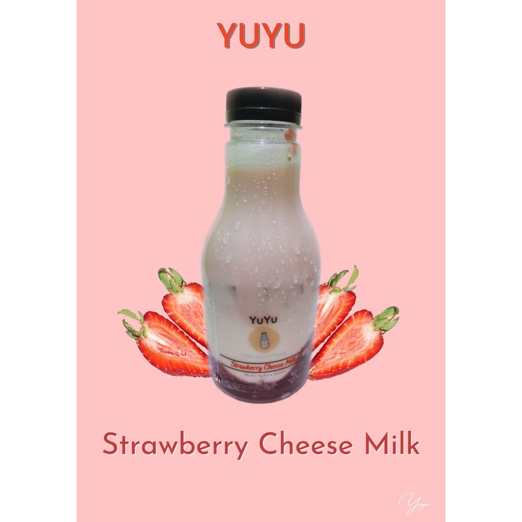

Yuyu Strawberry Cheese Milk