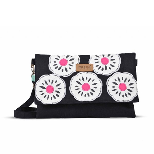 Tas Kanvas Clutch Maika etnik TONDI untuk Wanita