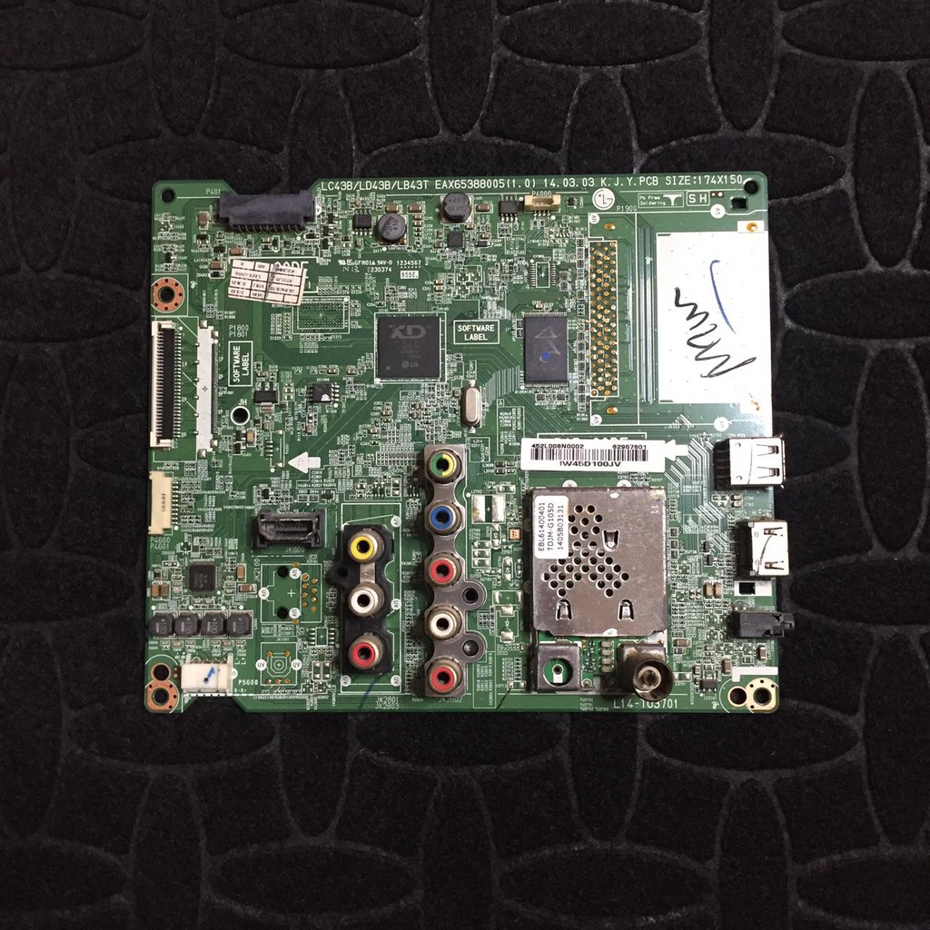MB - MAINBOARD - MESIN TV LG 32LB563D - 32 LB 563 - 32 LB - 32LB - 32 - D