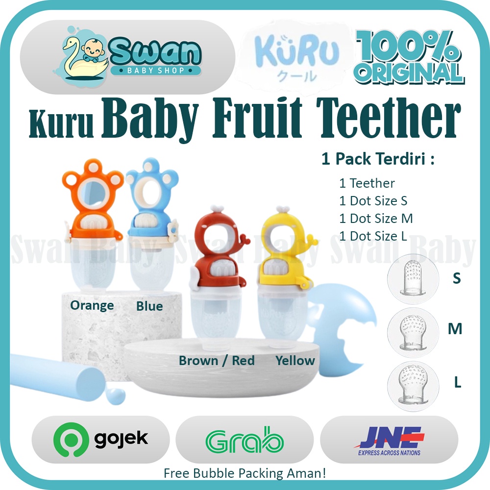 Kuru Dot Empeng Bayi / Baby Fruit Feeder