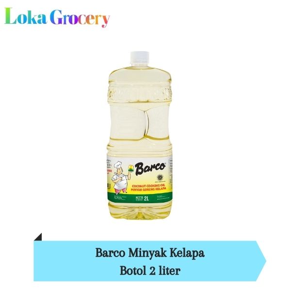 

Barco Minyak Goreng Kelapa Botol 2 Liter exp 2027
