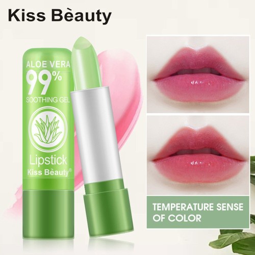 KISS BEAUTY LIPBALM ALOEVERA [ RANDOM ]