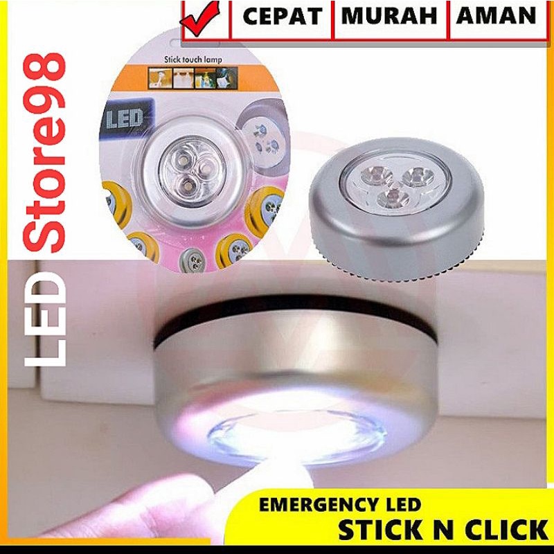 LAMPU SENTUH Emergency LED N CLICK