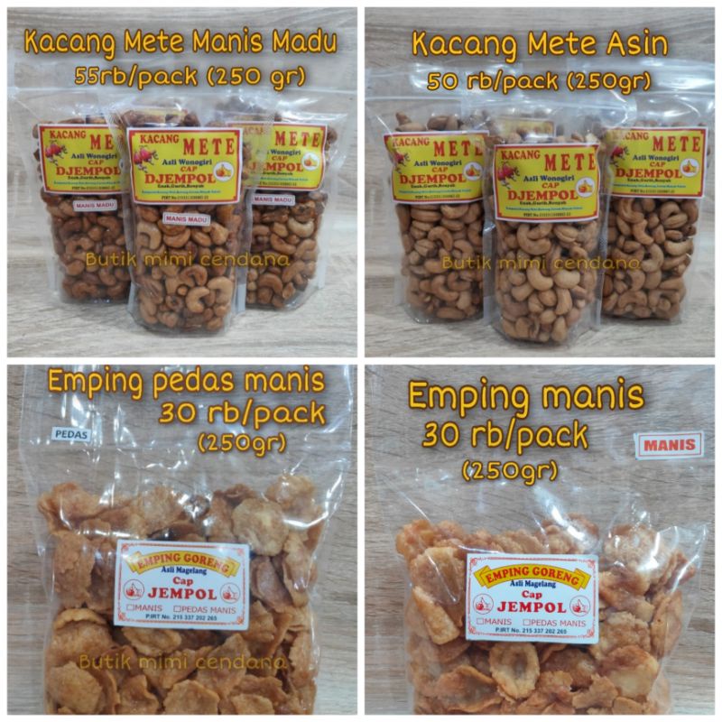 

Kacang Mete 250gram