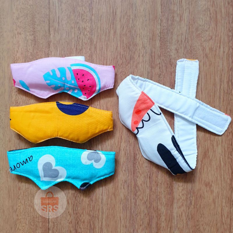 KACAMATA JEMUR BAYI BUSA KARAKTER PENUTUP MATA BAYI NEWBORN AKSESORIS EYE MASK BABY SUNBATHING