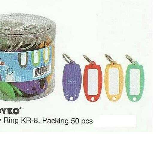 

○ KEY RING JOYKO KR 8 ISI 50 / GANTUNGAN KUNCI / NAME TAG KUNCI ▼