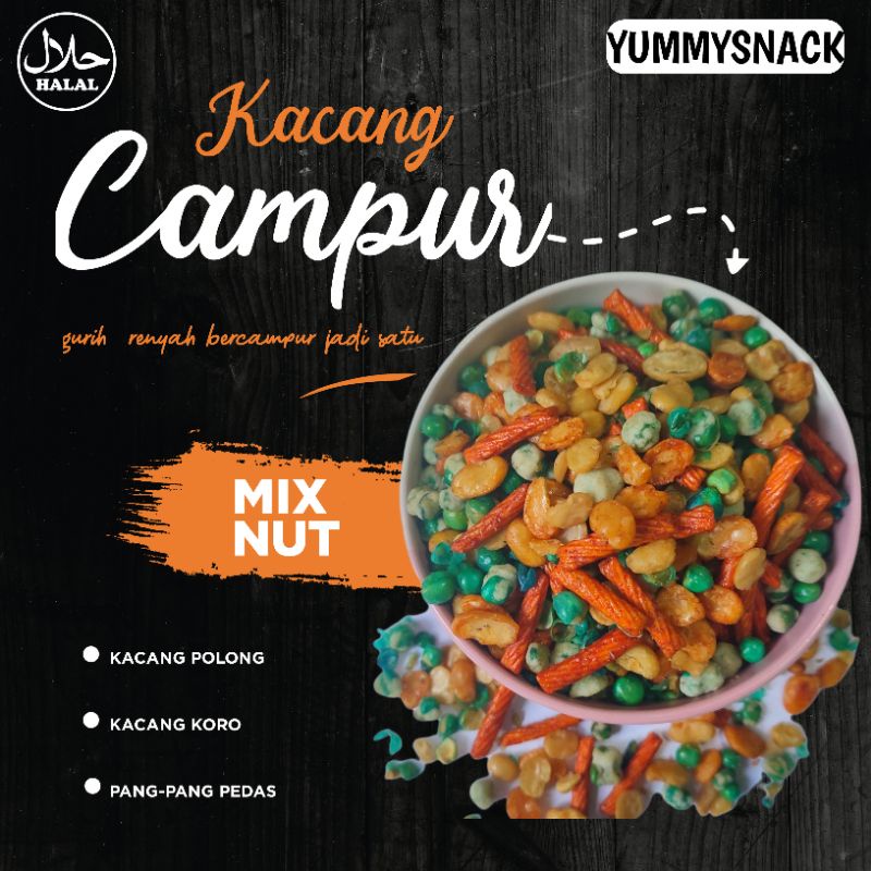 

KACANG CAMPUR MIX NUT 400GR