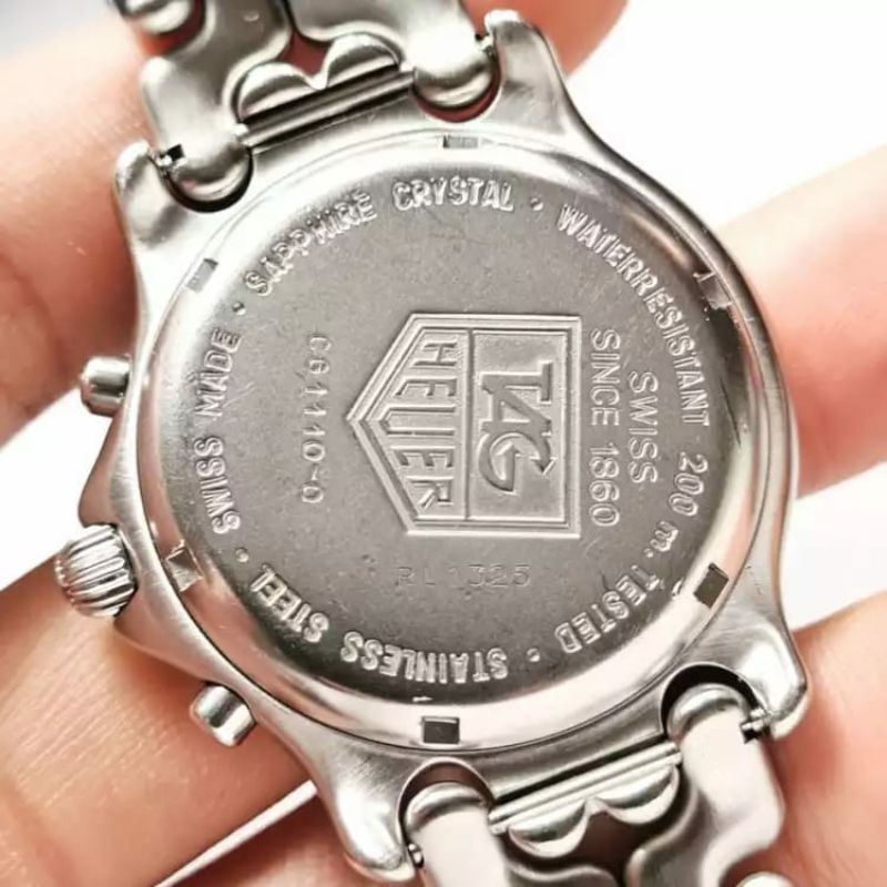 jam tangan mewah bekas/ Preowned TAG HEUER vintage watch CG 1110-0