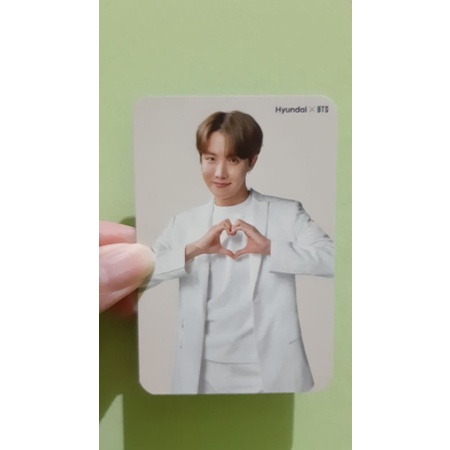 Photocard Hyundai Jhope BTS Official