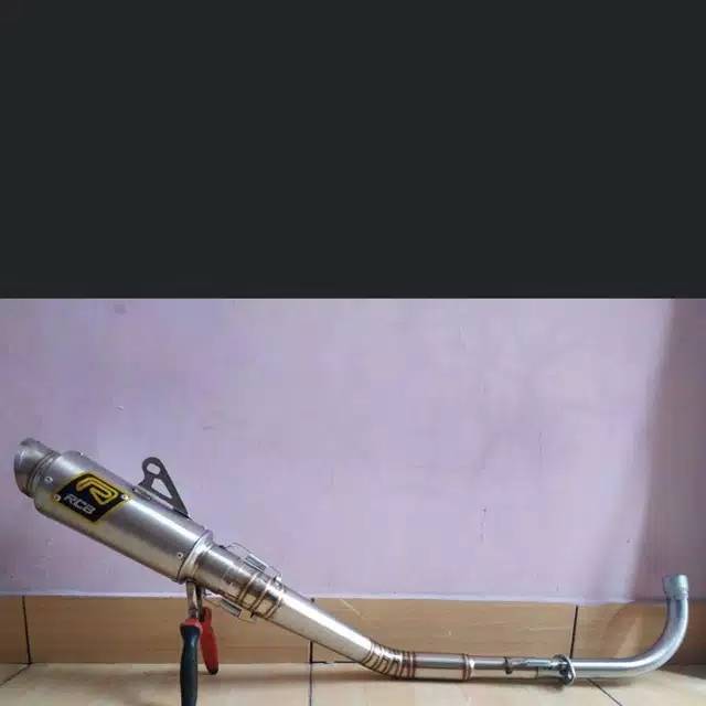 Knalpot rcb buat all bebek JUPITER Z Vega r ZR Supra125 karisma Revo Blade C70 dll-1