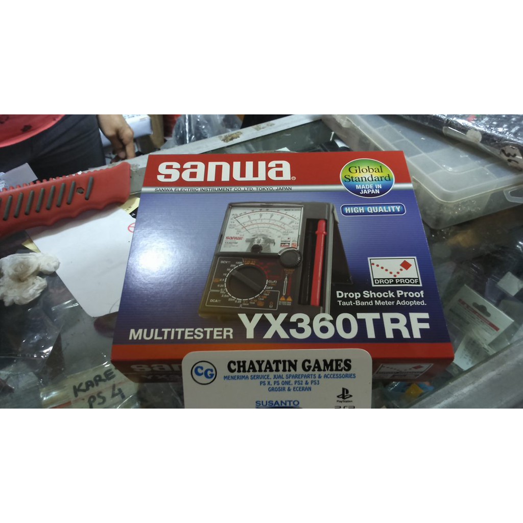 Multitester / Tester SANWA Original model Manual / Analog Type YX360TRF