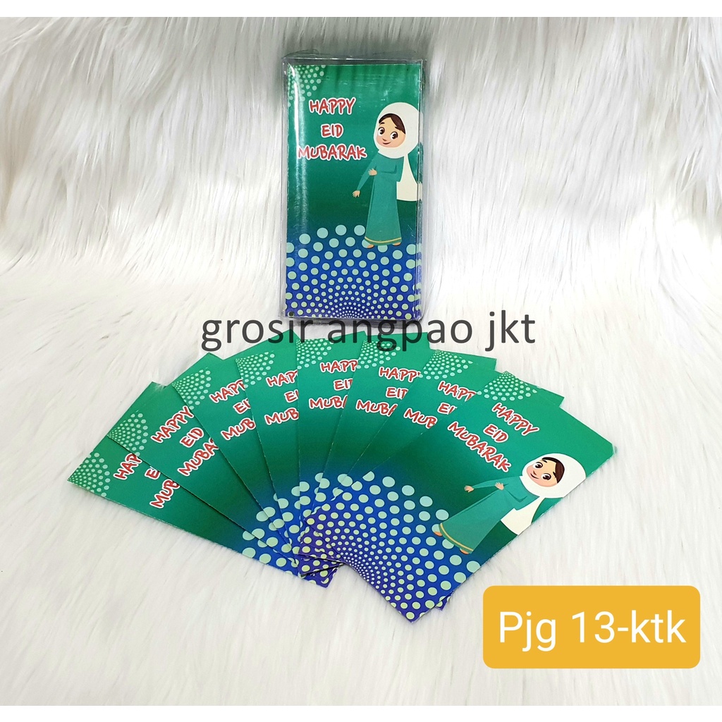 

ANGPAO AMPLOP LEBARAN IDUL FITRI JUMBO PANJANG KOTAK MIKA ISI 50 PREMIUM MURAH PJG13 KTK