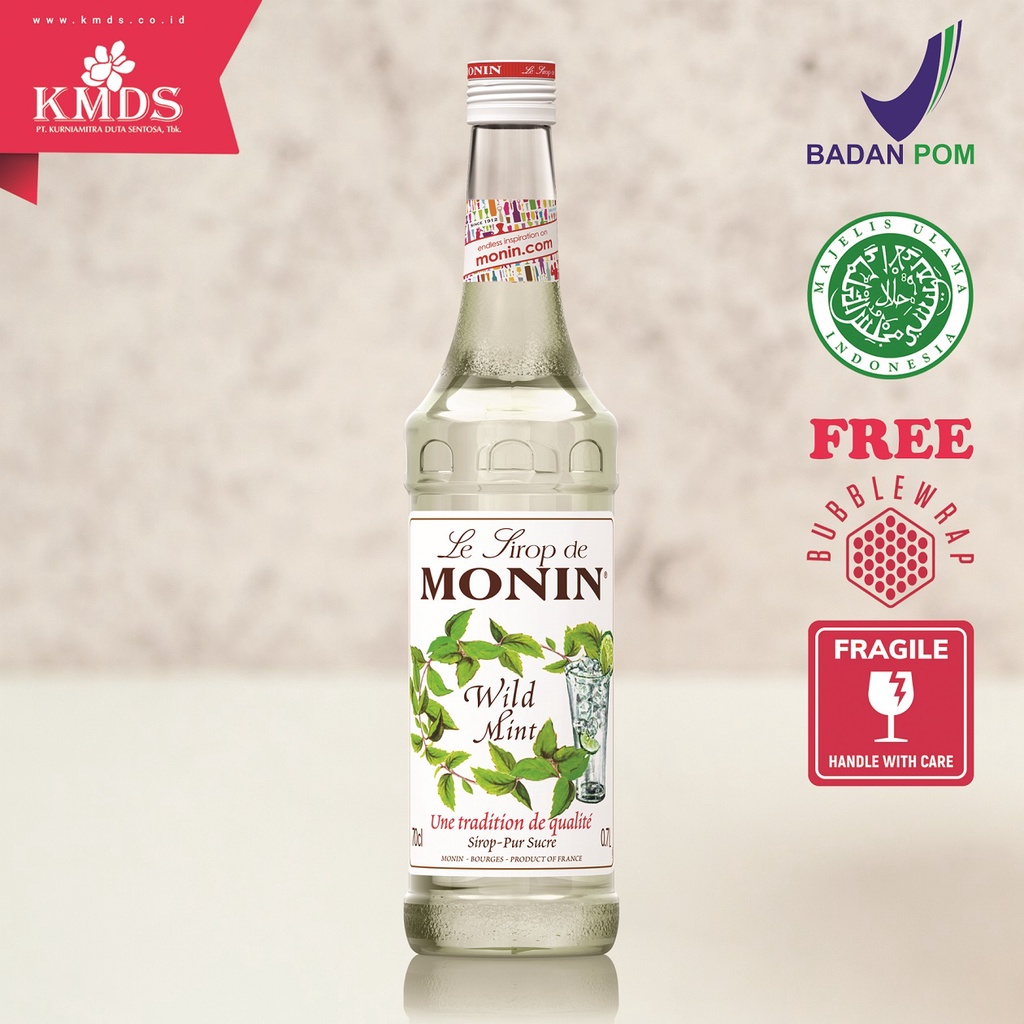 

MONIN Wild Mint syrup 70 CL 700 ML