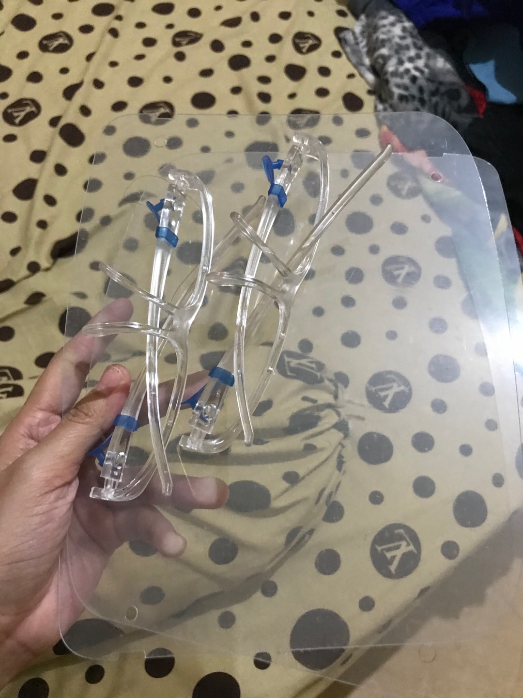 Face Shield Model Kacamata Nagita