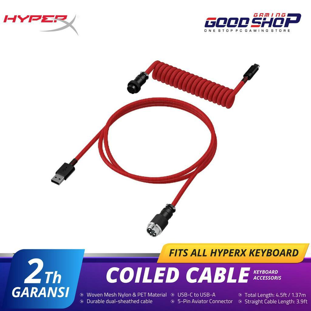 HyperX USB-C Coiled Cable