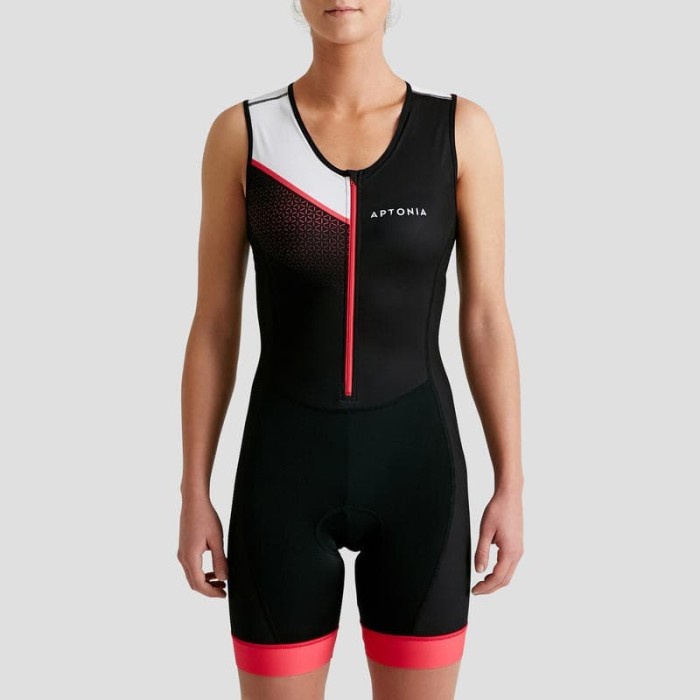 Aptonia Trisuit Triathlon Tanpa Lengan Wanita Dewasa Decathlon 8495308 - L