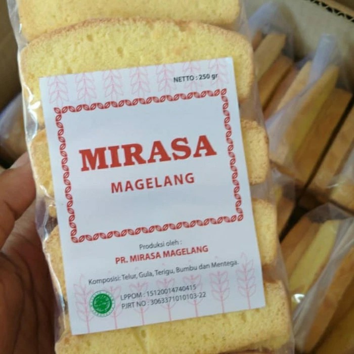 mirasa bolu kering khas magelang 250gr
