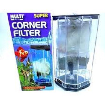 Corner Filter SUPER Multi Aquarium Sudut Akuarium Aquascape Ikan Air